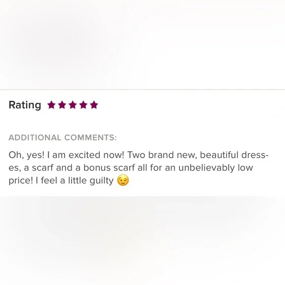 Shop with confidence! - Picture 4 of 5